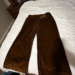Brown corduroy pants